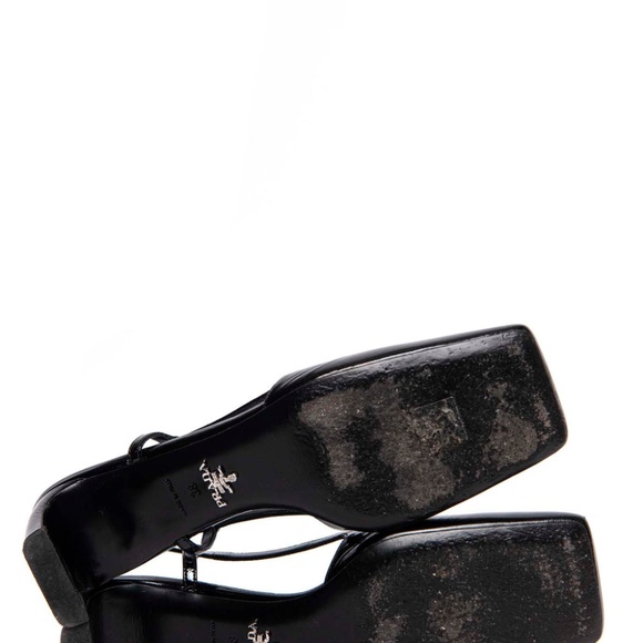 Prada Logo Slingback heels - Picture 4 of 5